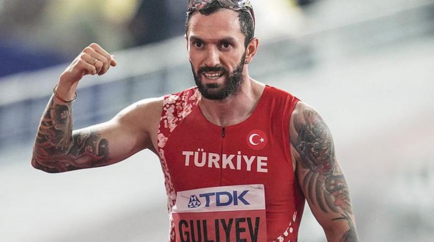 Milli atlet Ramil Guliyev, Fransa'da ikinci oldu