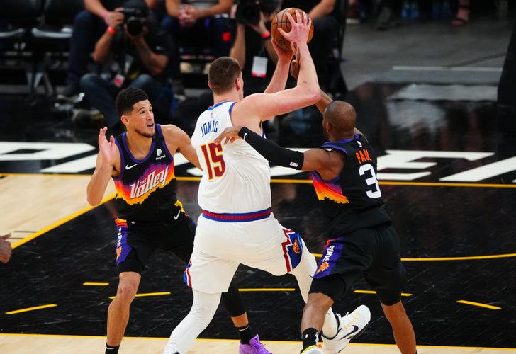  NBA'de Suns, Nuggets'a karşı farkı 2'ye çıkardı