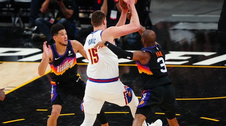  NBA'de Suns, Nuggets'a karşı farkı 2'ye çıkardı