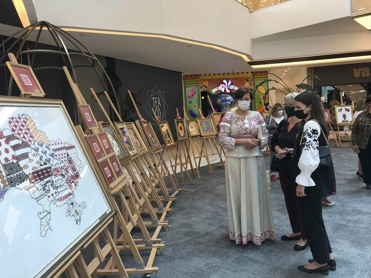 Ankara'daki sefirelerden nakışlı resim sergisi G1