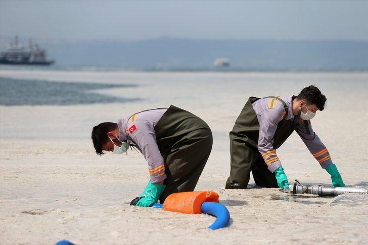 Yalova'da müsilaj temizlik çalışması devam ediyor G2