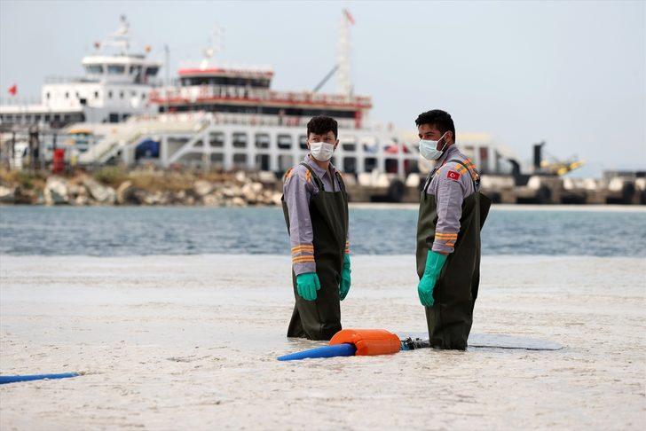 Yalova'da müsilaj temizlik çalışması devam ediyor G3