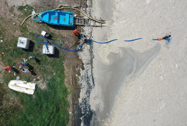 Yalova'da müsilaj temizlik çalışması devam ediyor G5