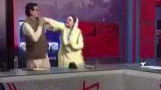 Ülkeyi şoke eden olay! Eski bakan canlı yayında milletvekiline tokat attı