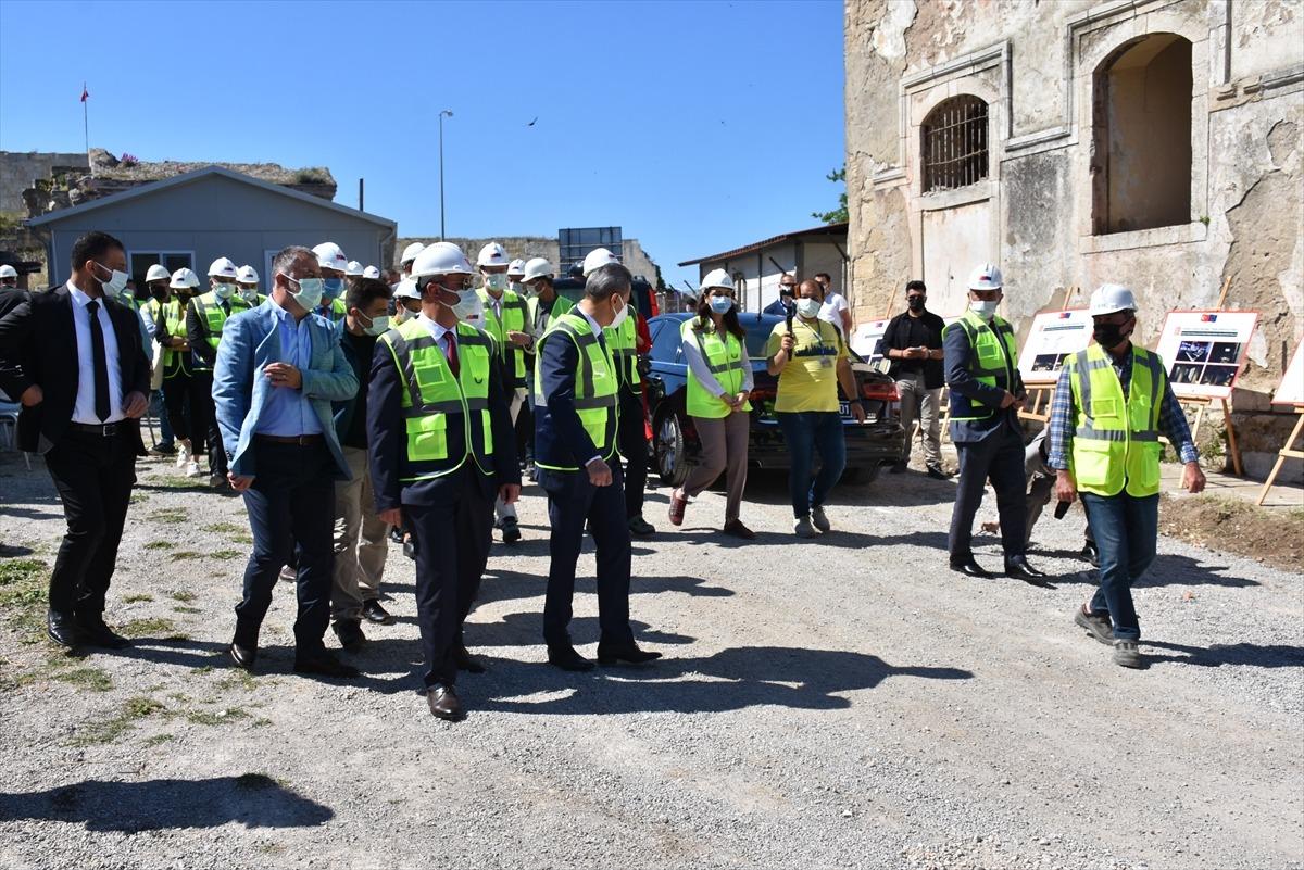 Sinop Tarihi Cezaevi ve M&uuml;zesi'ndeki restorasyon &ccedil;alışmalarının  y&uuml;zde 24'l&uuml;k kısmı tamamlandı