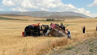 Yangına giden itfaiye aracı devrildi! Acı haberi Mansur Yavaş verdi