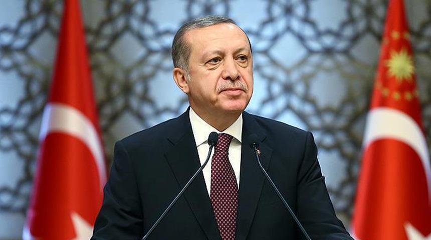 Cumhurbaşkanı Erdoğan'dan Milli Takım'a destek  