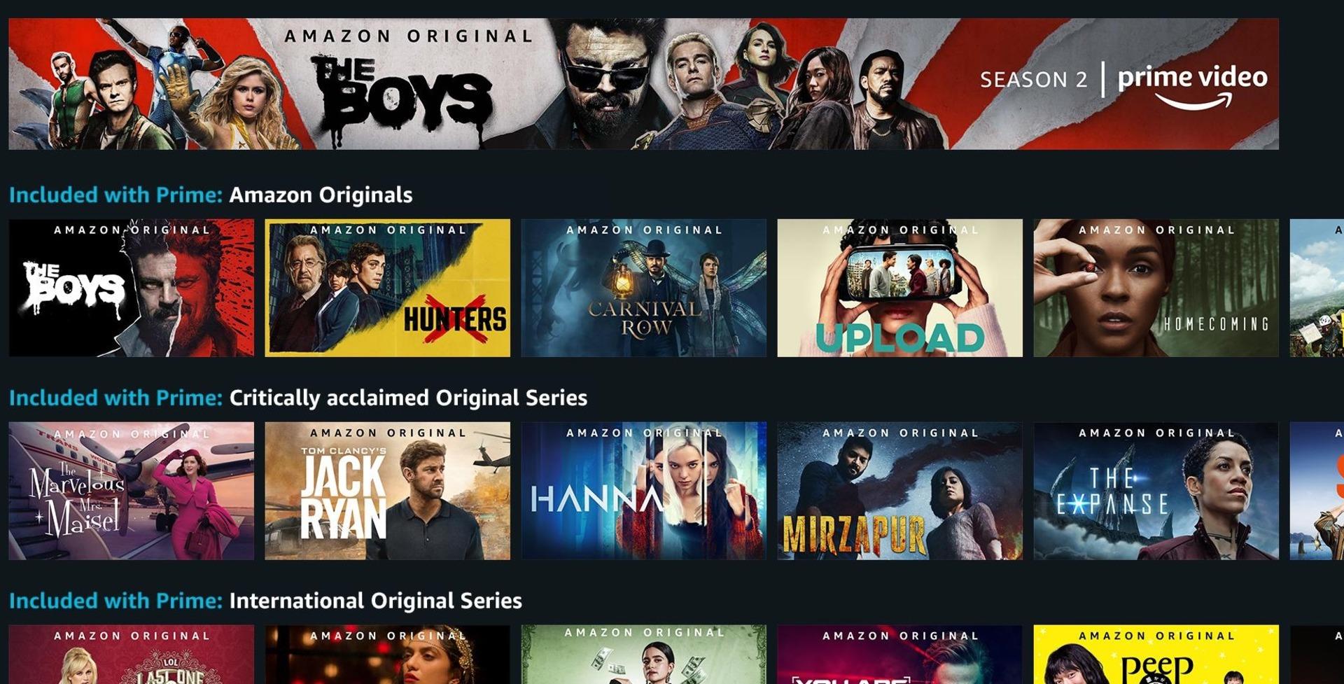 Netflix'i tüketenlerden misiniz? En iyi Amazon Prime dizilerini keşfedin