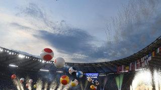 İşte EURO 2020 açılış töreninden renkli görüntüler