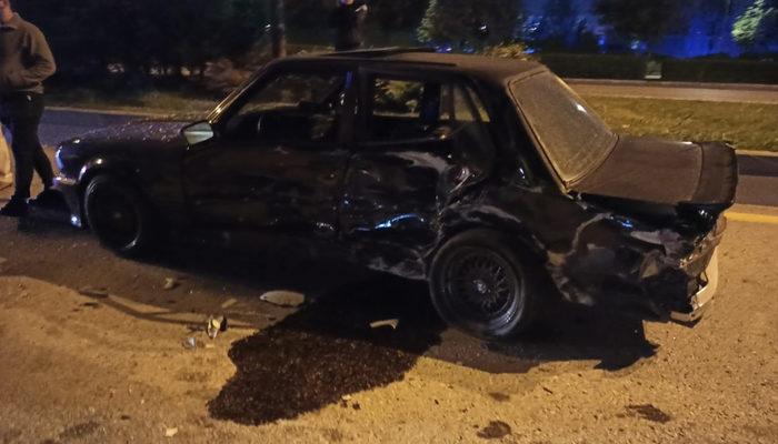 Ankara’da peş peşe kaza: 1 yaralı