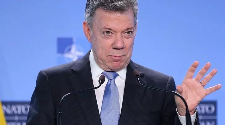 Eski Kolombiya Devlet Başkanı Santos'tan dikkat çeken özür