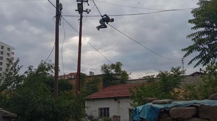 Bir garip olay! Gören gözlerine inanamadı