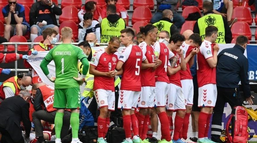 Christian Eriksen: Sahada kalbi duran Danimarkalı futbolcunun durumu stabil