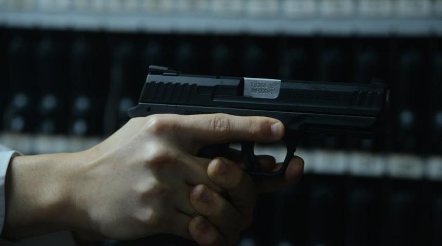 Markette müşteri ile tartışan kasiyer, kurusıkı tabancayla ateş açtı