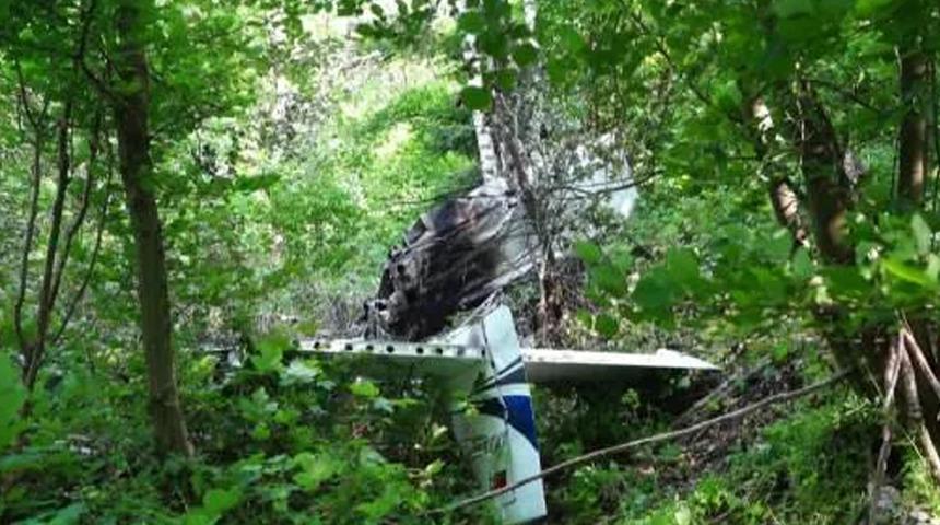 Almanya’da küçük uçak düştü: 1 ölü