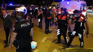 Samsun’da Yunus polisleri kaza yaptı: 2’si polis 4 yaralı