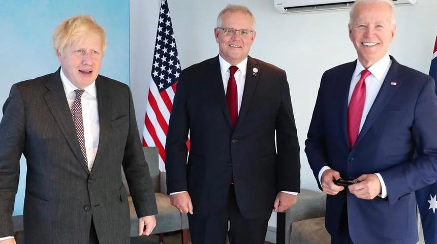 Johnson, Biden ve Morrison arasında önemli görüşme