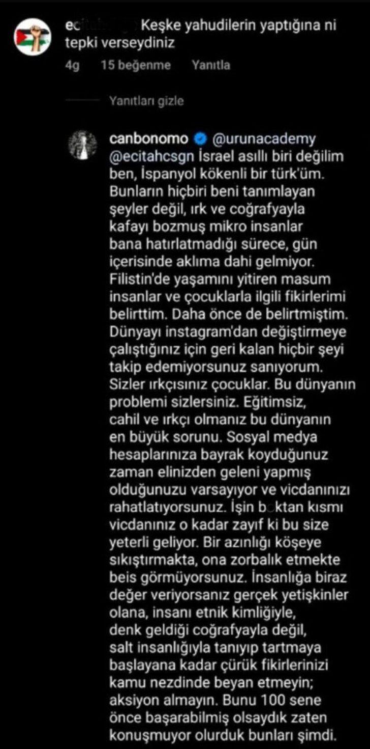 O yoruma ateş püskürdü