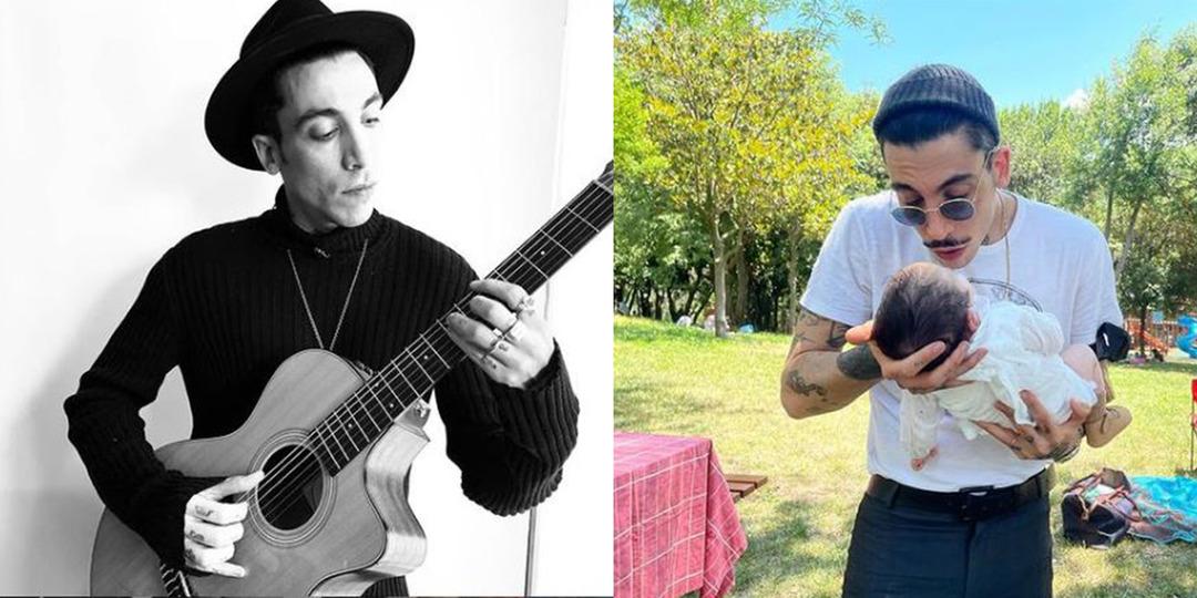 Can Bonomo oğlu Roman ilk kez objektif karşısına ge&ccedil;ti! İşte o ilk kare