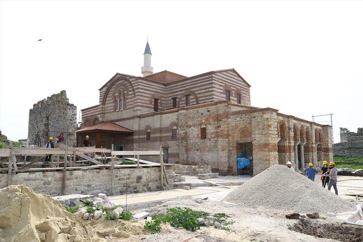 Fatih'in yadigarı, 56 yıl sonra yeniden ibadete açılacak caminin restorasyonunda sona gelindi G2