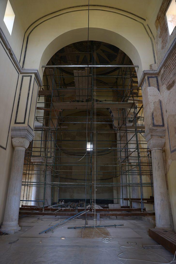 Fatih'in yadigarı, 56 yıl sonra yeniden ibadete açılacak caminin restorasyonunda sona gelindi G4