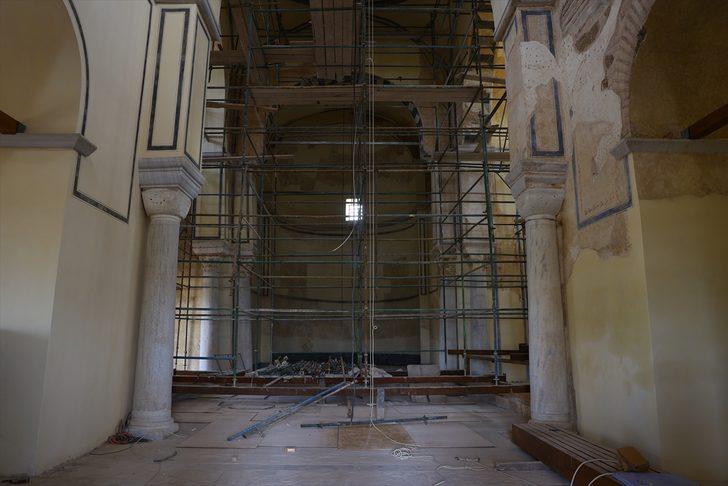 Fatih'in yadigarı, 56 yıl sonra yeniden ibadete açılacak caminin restorasyonunda sona gelindi G5