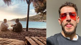 Uraz Kaygılaroğlu'ndan esprili Kaan Yıldırım paylaşımı! 'Tom Cruise ile Dustin Hoffman gibiyiz'