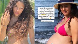 Cansu Tosun: Aldığınız kilolara takmayın! Ben 20 kilo almıştım