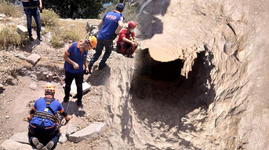 Mağaradaki karbon monoksit gazı can aldı! İki kişiden biri &ouml;ld&uuml;, diğeri kurtarılmaya &ccedil;alışılıyor
