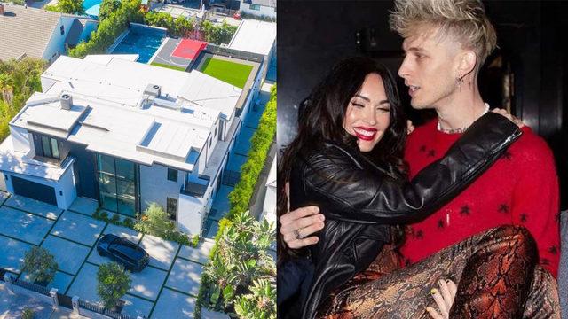 Megan Fox ile Machine Gun Kelly çiftinin lüks düşkünlüğü dikkat çekti! Aylığı 30 bin dolara ev kiraladılar!