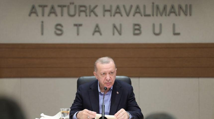 Erdoğan, Biden'ın 1915 olaylarını 'soykırım' olarak kabul etmesini ikili g&ouml;r&uuml;şmede g&uuml;ndeme getireceğini s&ouml;yledi