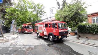 Beşiktaş'ta korkutan yangın