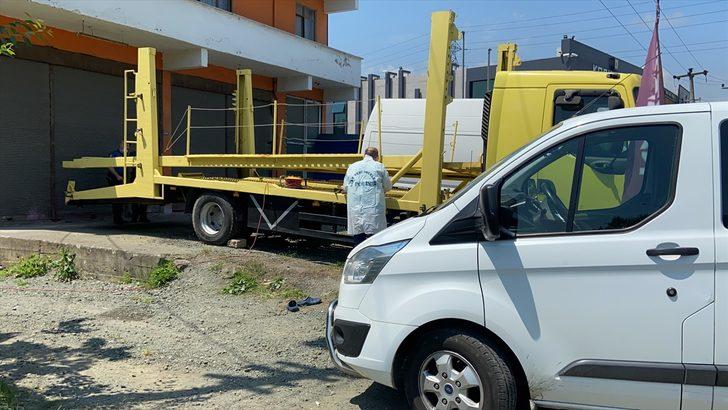 Samsun'da taşıyıcı tırın kat arasında kalan işçi hayatını kaybetti G1