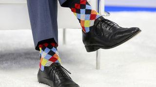 Kanada Başbakanı Justin Trudeau, NATO Zirvesi'ne çoraplarıyla damga vurdu