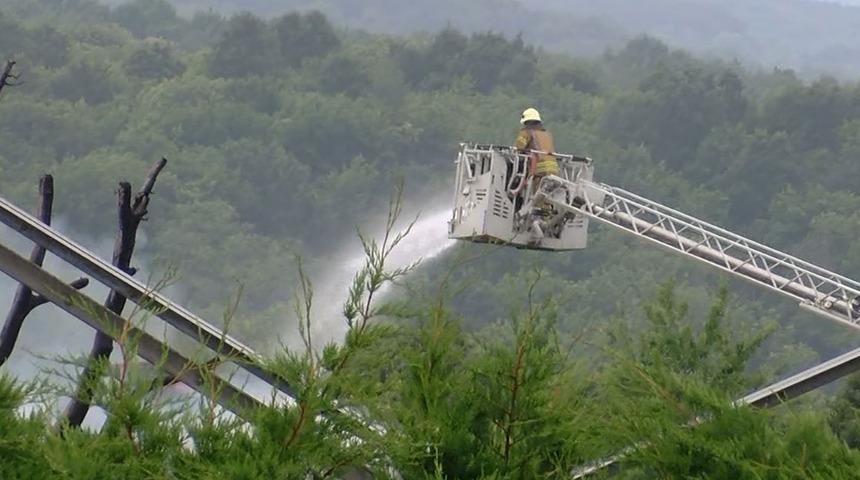 Son Dakika: Çekmeköy'de plastik fabrikasında yangın