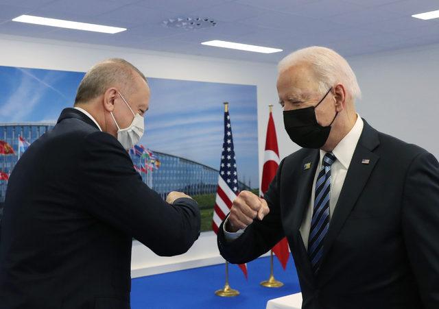 Cumhurbakan Erdoan-Biden grmesi sona erdi