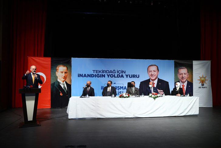 Kurtulmuş, Tekirdağ'da AK Parti Genişletilmiş İl Danışma Meclisi Toplantısında konuştu: G3