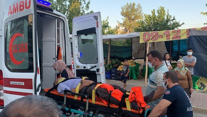 Adıyaman'da motosikletin çarptığı işitme engelli yaya yaralandı G3