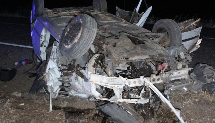 Gaziantep'te taziye dönüşü feci kaza: 3 ölü, 2 yaralı
