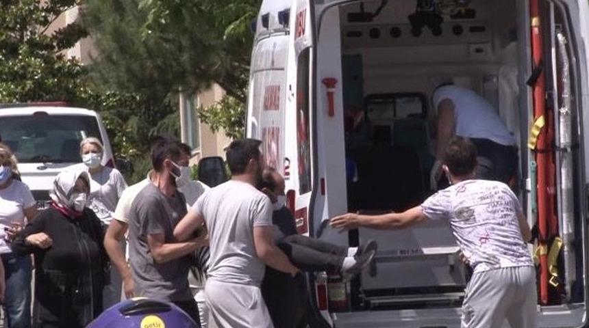 Pendik'te korkunç olay! Kendini yangın merdivenine astı