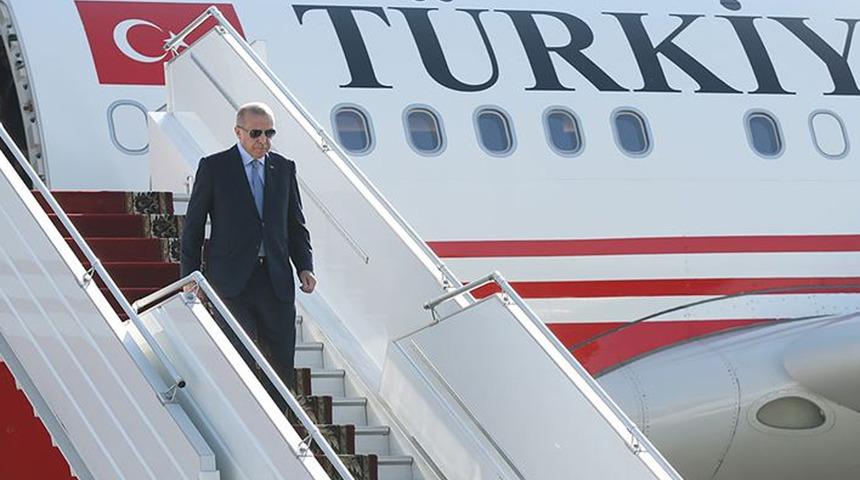 Cumhurbaşkanı Erdoğan Azerbaycan'da