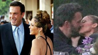 Yıllar sonra aşka geldiler! Jennifer Lopez ve Ben Affleck'ten dudak dudağa poz