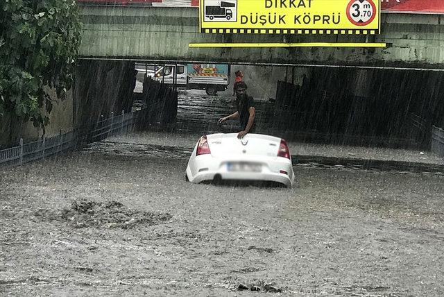istanbul hava durumu meteoroloji uyarmisti siddetli yagis etkili oldu son dakika haberler