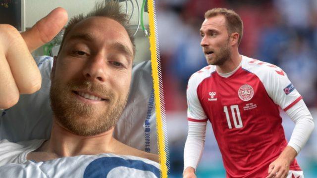 EURO 2020: Christian Eriksen hastane odasından mesaj gönderdi, 'Bu koşullar altında iyiyim' dedi