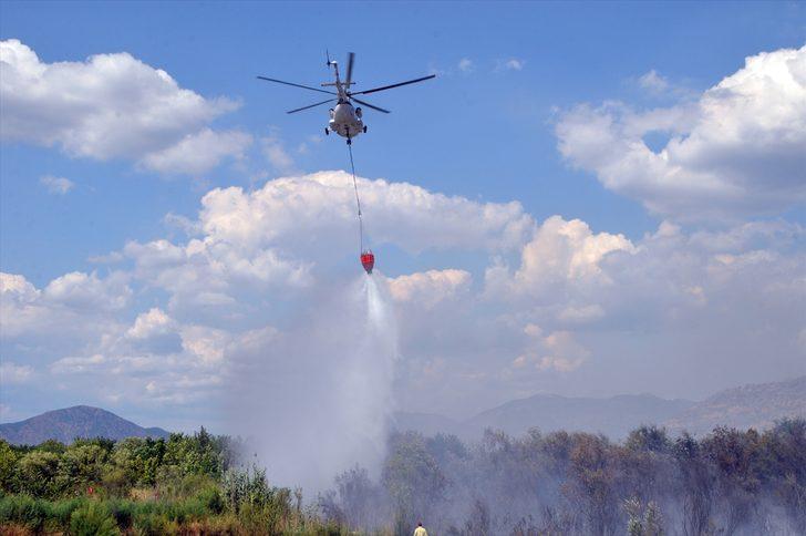 Muğla'da narenciye bahçesinde çıkan yangın söndürüldü G2