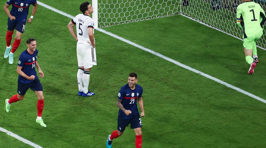 Fransa, Almanya'yı 1-0 devirdi