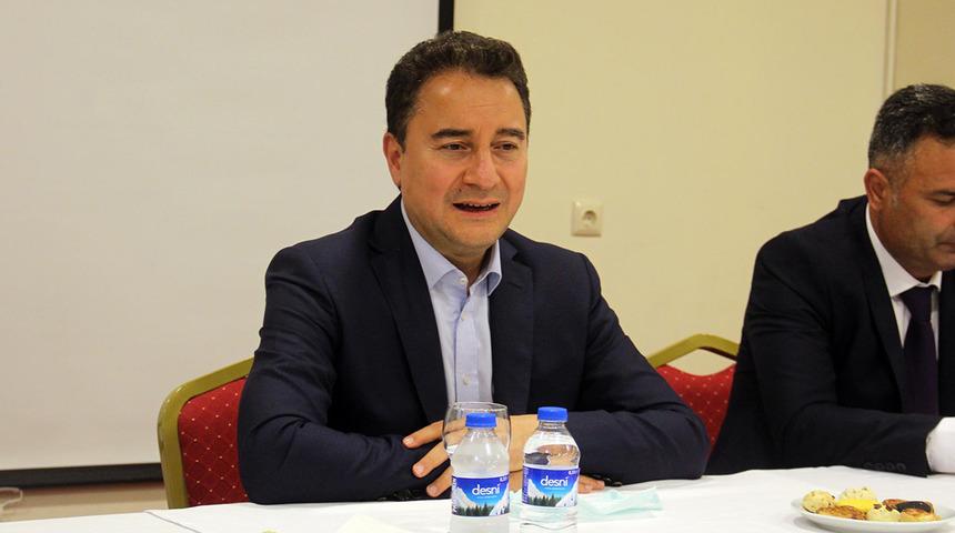 Ali Babacan'dan dikkat çeken 'ittifak' açıklaması