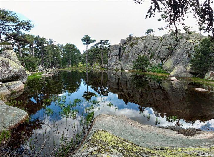 Kütahya'daki Eğrigöz Dağı'nın zirvesindeki doğal gölet keşfedilmeyi bekliyor G1
