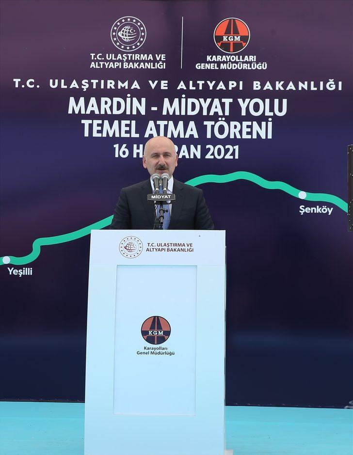 Bakan Karaismailoğlu, Mardin-Midyat Yolu Temel Atma Töreni'ne katıldı G4