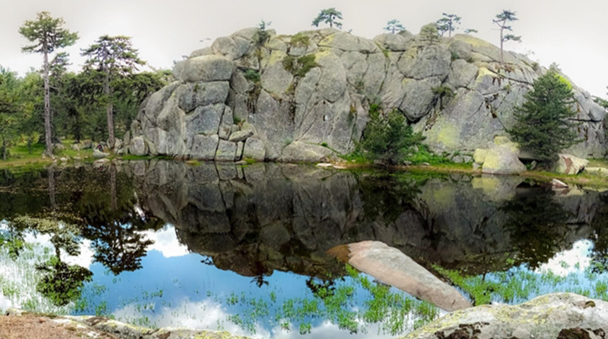 Kütahya’daki Eğrigöz Dağı’nın zirvesindeki doğal gölet gün yüzüne çıkmayı bekliyor